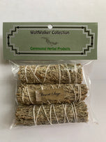 WolfWalker Coll.Sage, Smudge, Herbal Essential Oils, Feathers & Resins ...